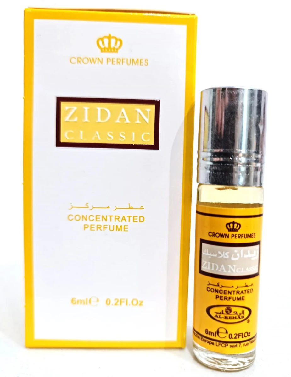 Zidan Classic 6ml Roll On by Al Rehab